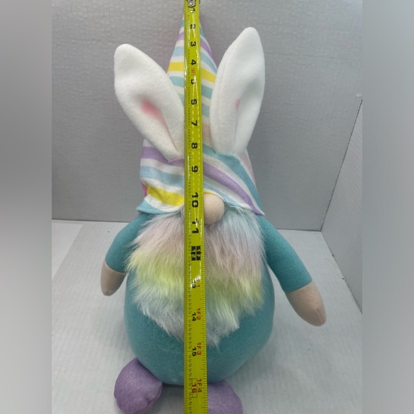 Multicolor Spring/Easter Bunny Gnome - Picture 9 of 11